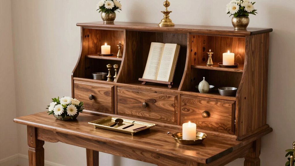 optimize altar storage space