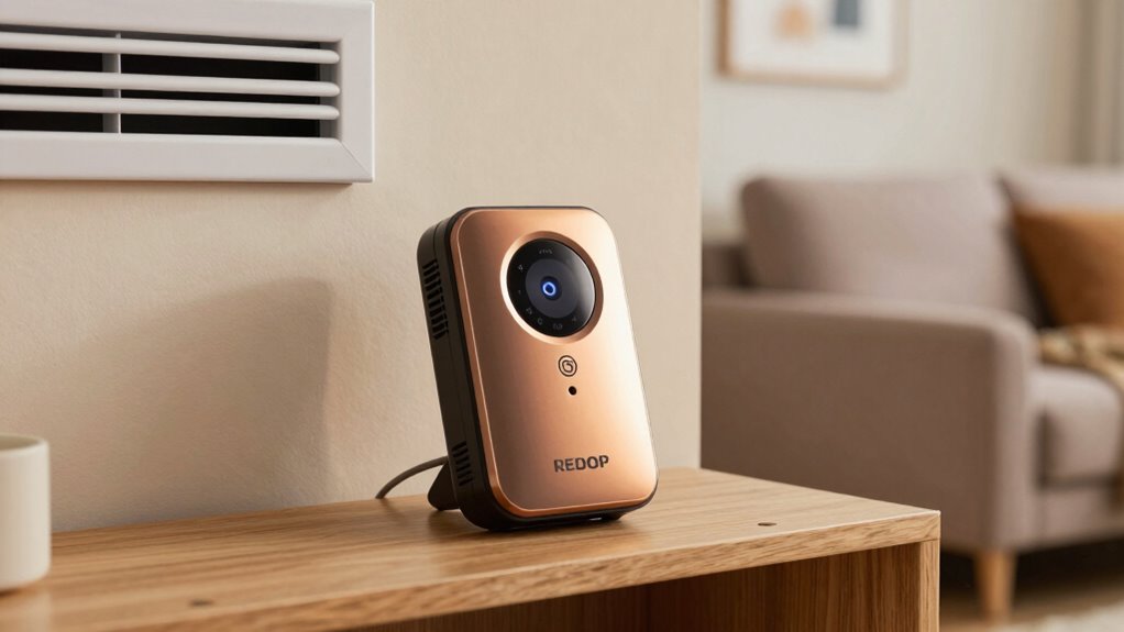 proper radon detector placement