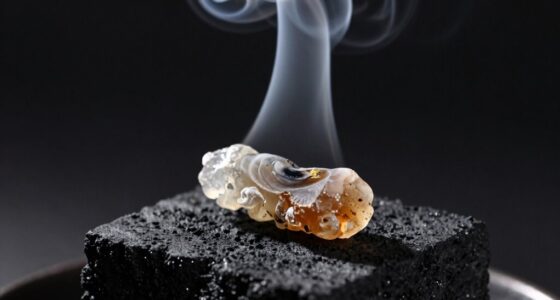 quality charcoal affects incense