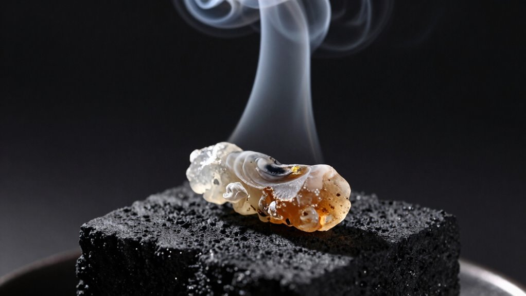 quality charcoal affects incense