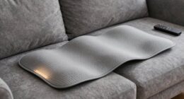 safe non overheating massage mat