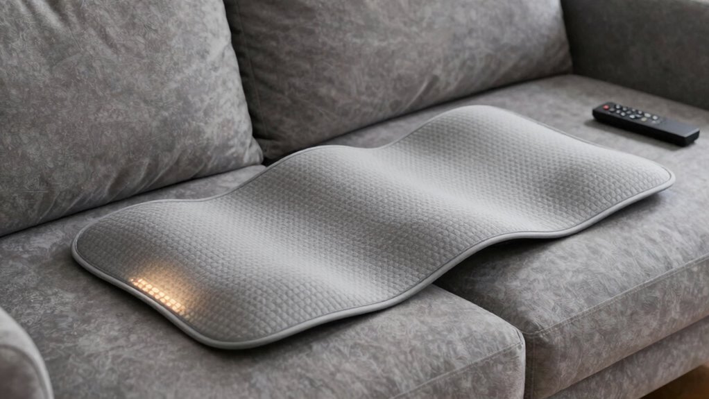 safe non overheating massage mat