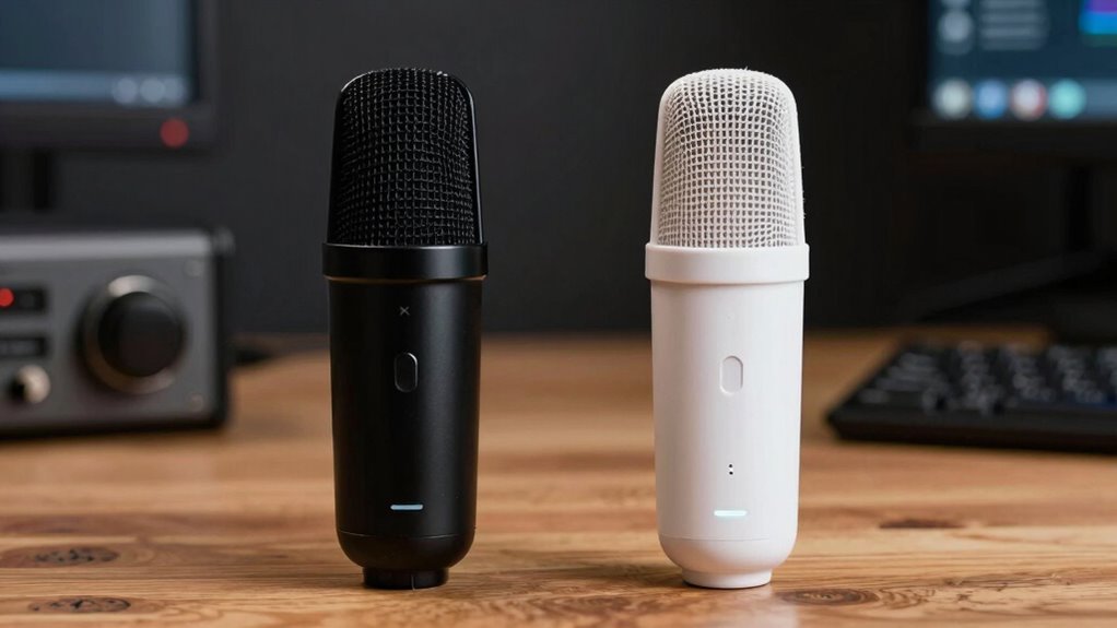 simple vs complex microphone setup