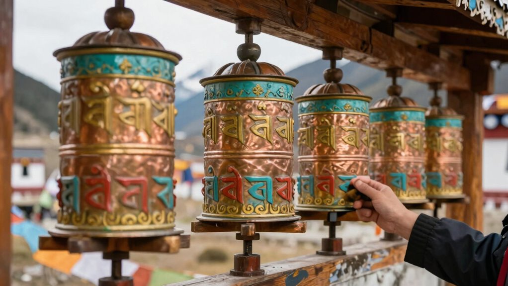 spinning spiritual energy symbols