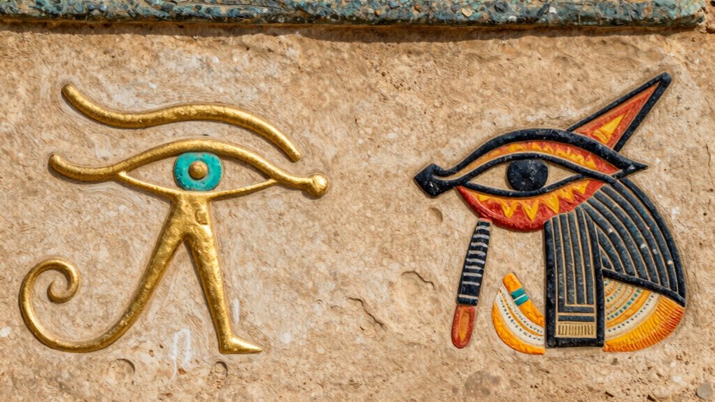 using ancient egyptian symbols