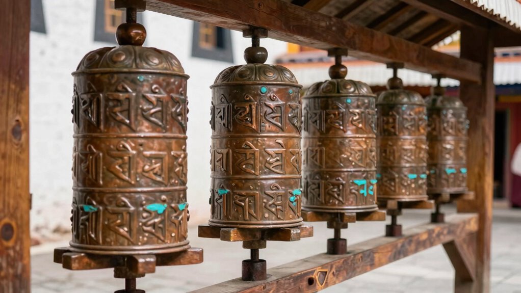 using prayer wheels publicly or privately