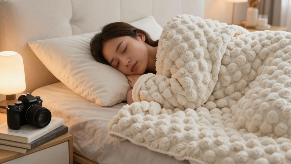 weighted blankets improve sleep