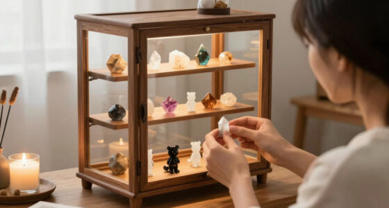 8 Best Curio Cabinets for Spiritual Decor in 2026