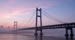 bridges and thresholds symbolize transitions