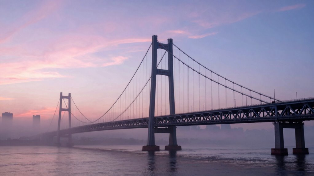 bridges and thresholds symbolize transitions