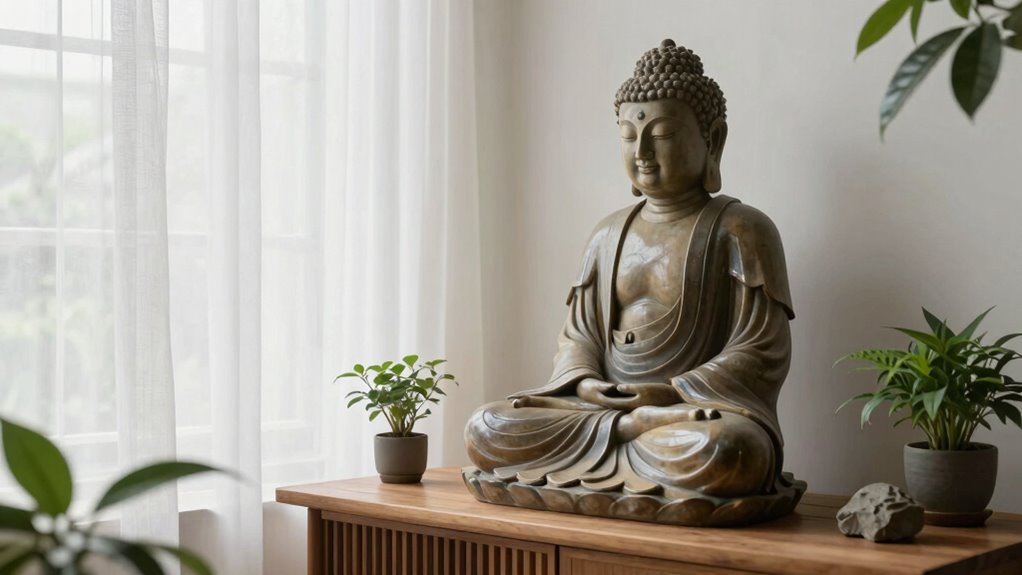 buddha statues foster tranquility