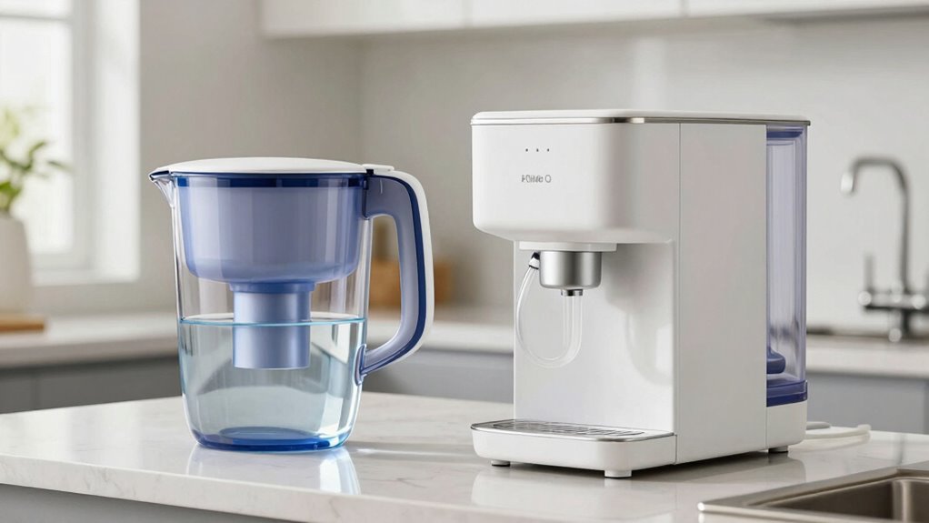 comparison of water filtration