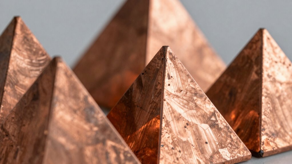 copper pyramids harness energy