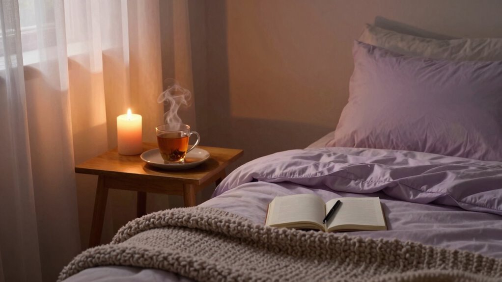 create calming nighttime habits
