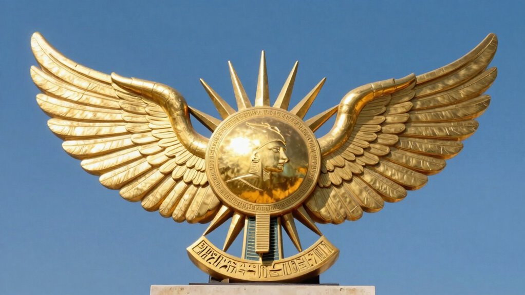 divine sun disk symbolism