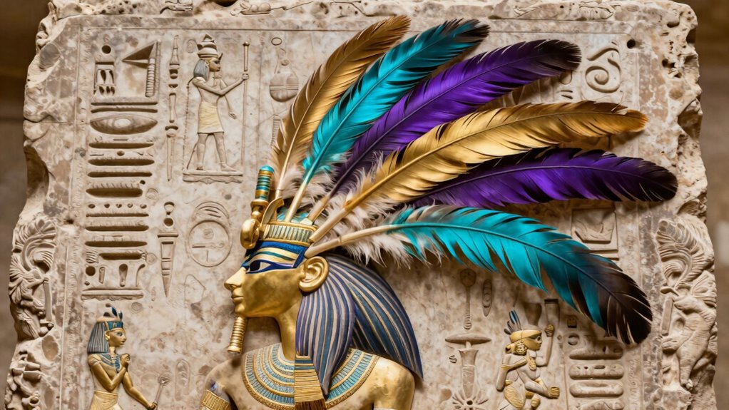 feathers symbolize divine authority