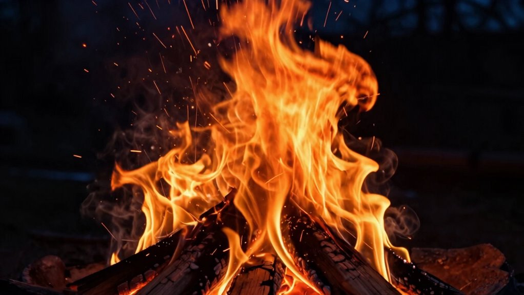 fire symbolizes creation and destruction