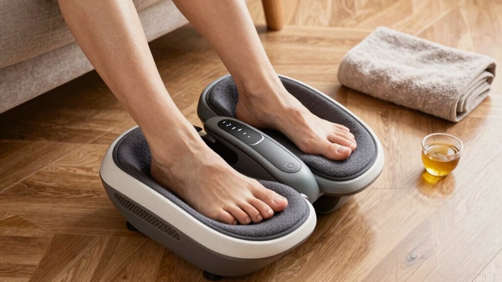 foot relaxation and recovery