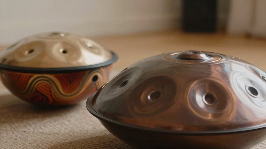 handpan vs steel tongue drum for meditative music