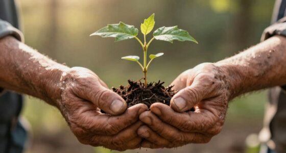hands symbolize creation and care