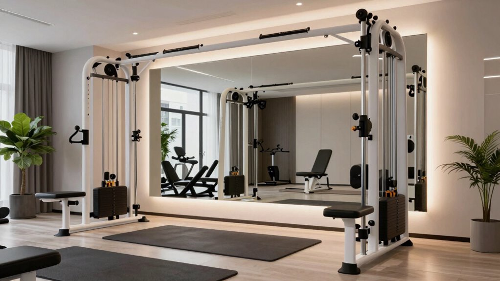 luxury space saving virtual fitness