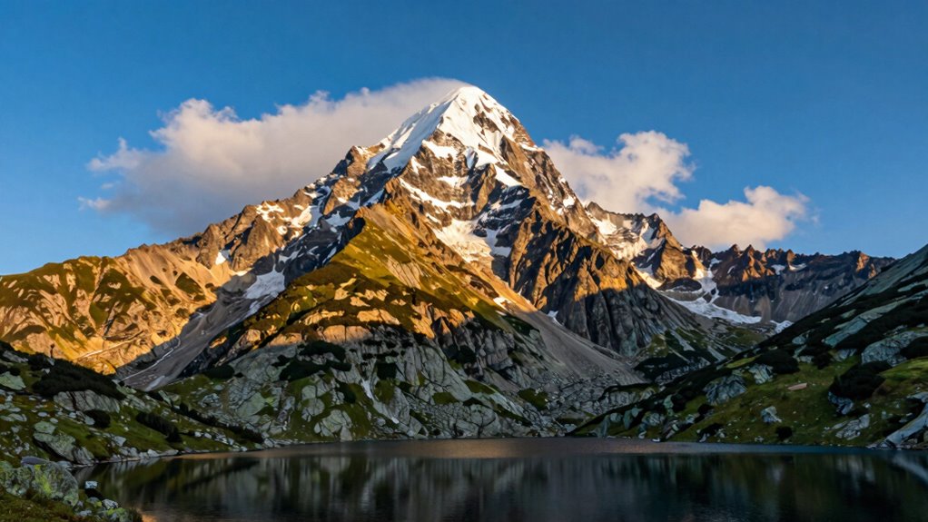 mountains symbolize spiritual elevation