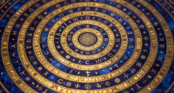 mystical concentric symbolism