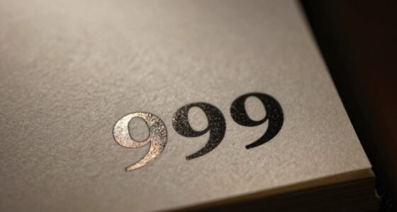 number symbolizing conclusion