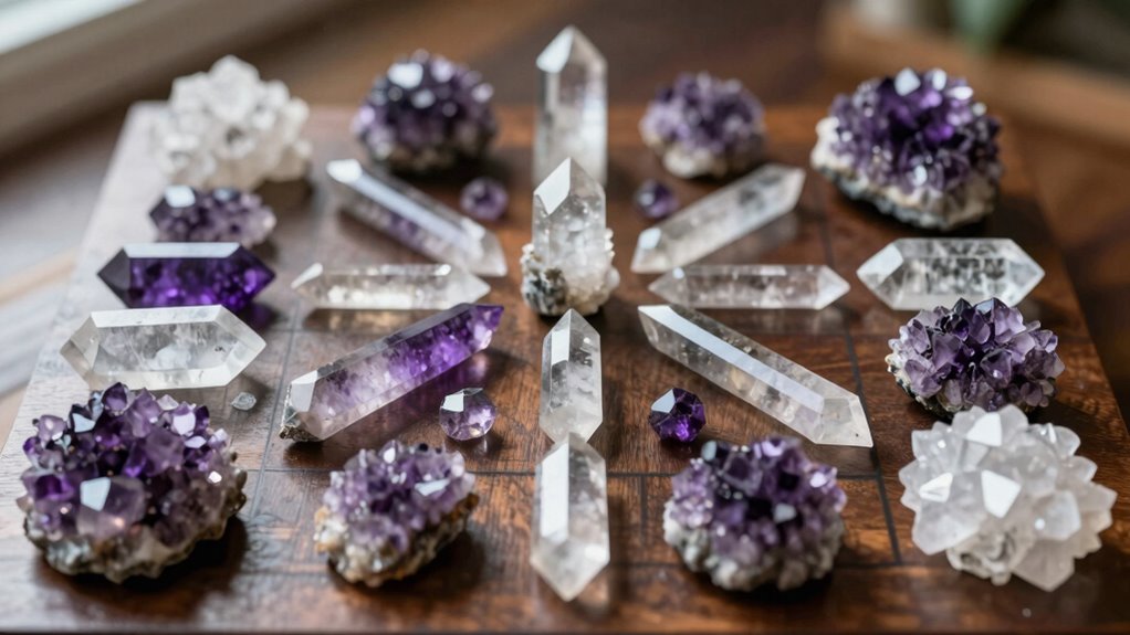 optimized crystal grid layouts