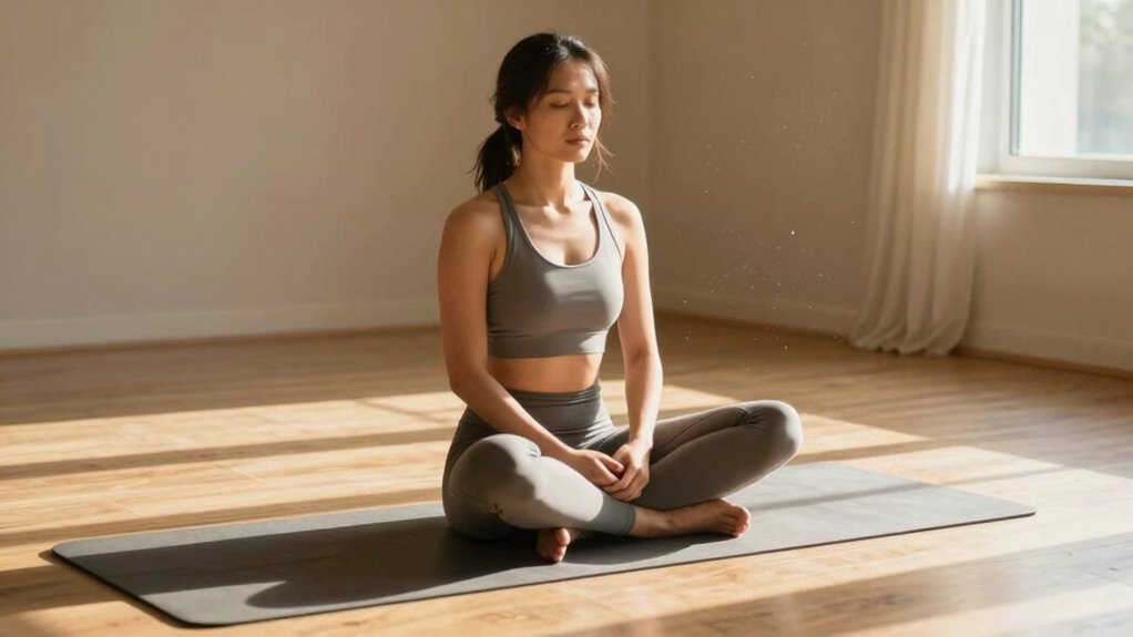 overcoming initial discomfort with stillness