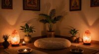 soft calming glow lighting