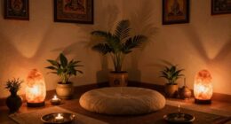 soft calming glow lighting