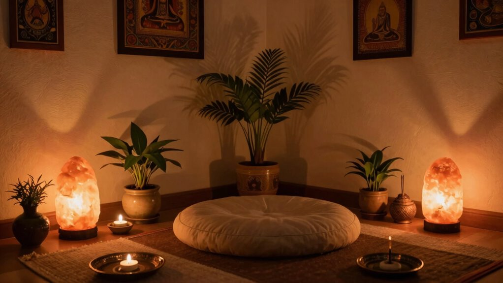 soft calming glow lighting