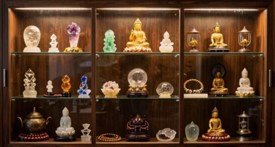 spiritual display cabinet benefits