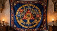 spiritual kabbalah tapestry decor