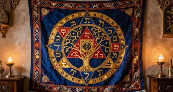 spiritual kabbalah tapestry decor