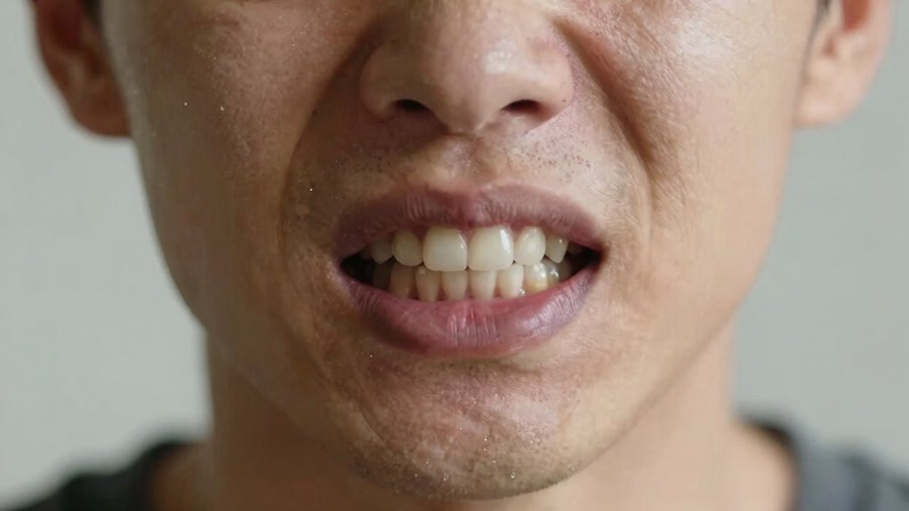 teeth grinding during stress