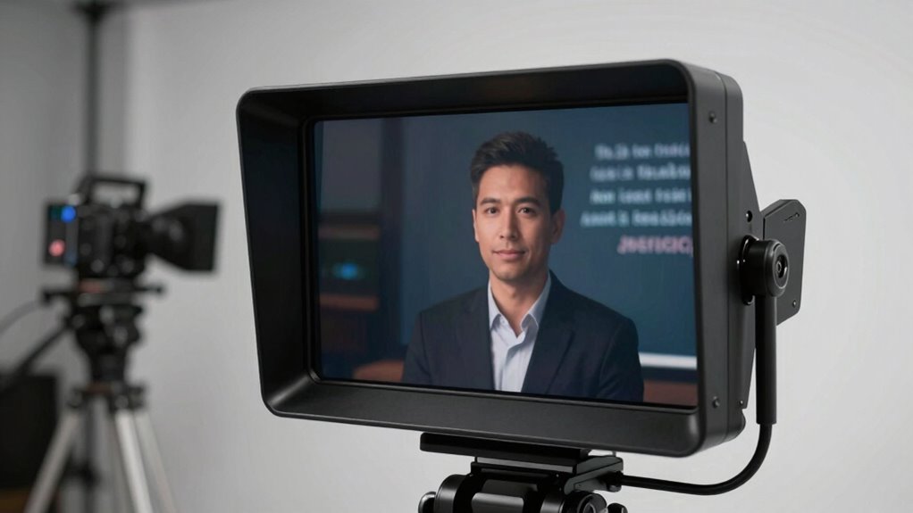 teleprompters boost video confidence