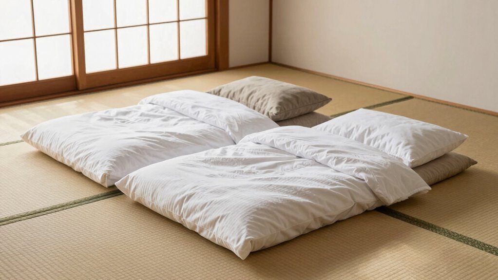 traditional minimalist bedding craftsmanship