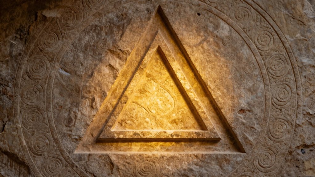 triangles symbolize spiritual energy