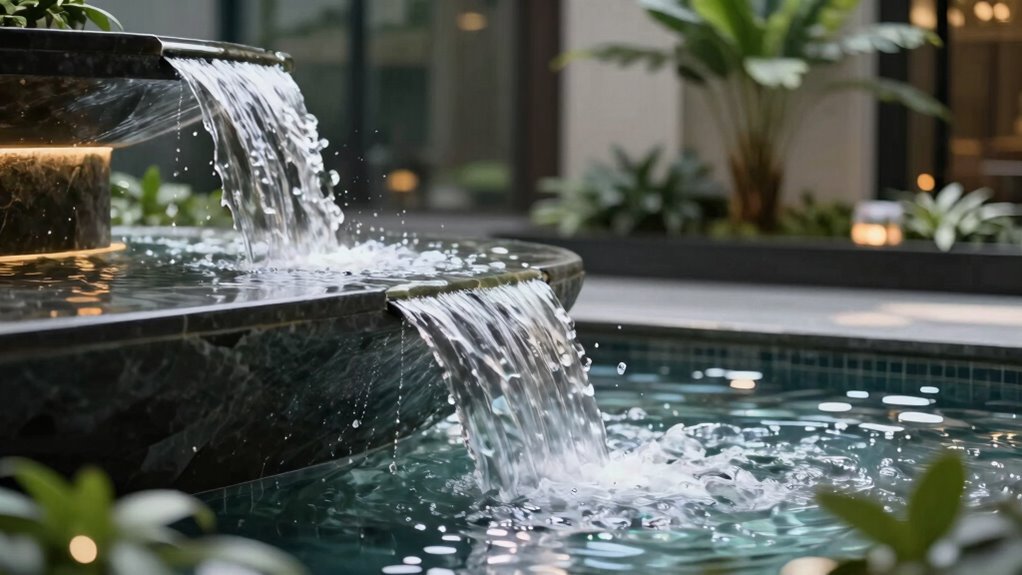 water s calming grounding influence