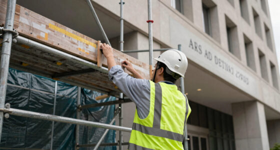 A federal judge wants answers on the tarp and scaffolding at the Kennedy Center