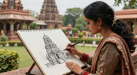 An Englishwoman Who Sketched India Before Photography Took Hold