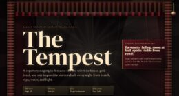The Tempest - Mariner's Repertory Five-Act Staging — Code-Driven Stagecraft (FABLE/175, room 29)