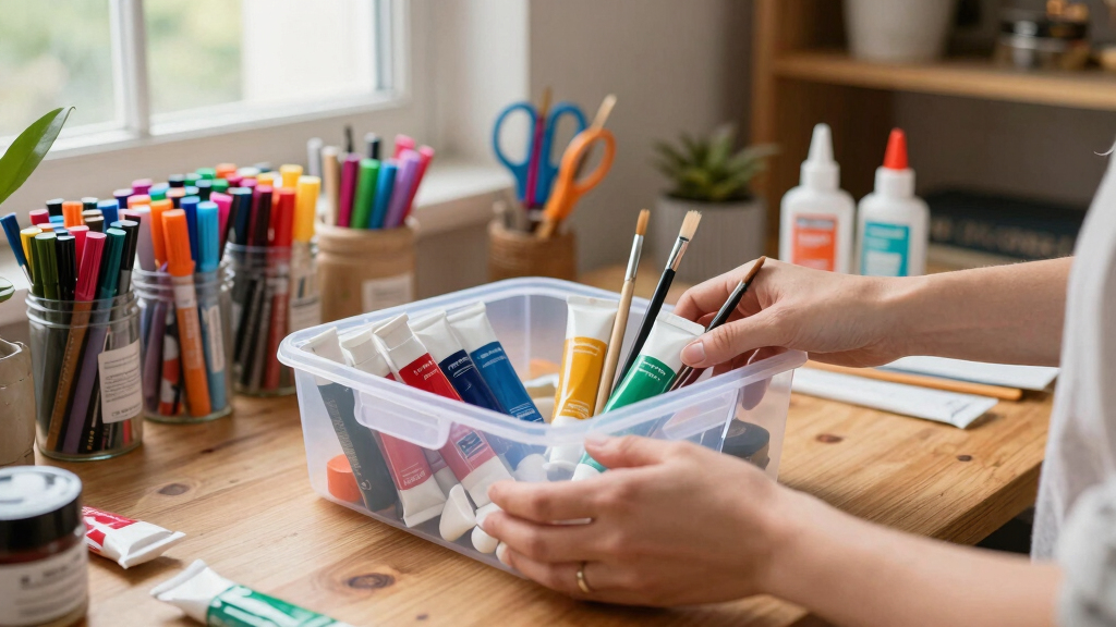 How to Choose Art Supply Organizers