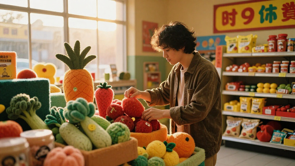 Lucy Sparrow Invokes ’90S Supermarket Nostalgia In ‘The Beginning Of Convenience’