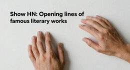 Show HN: Opening lines of famous literary works