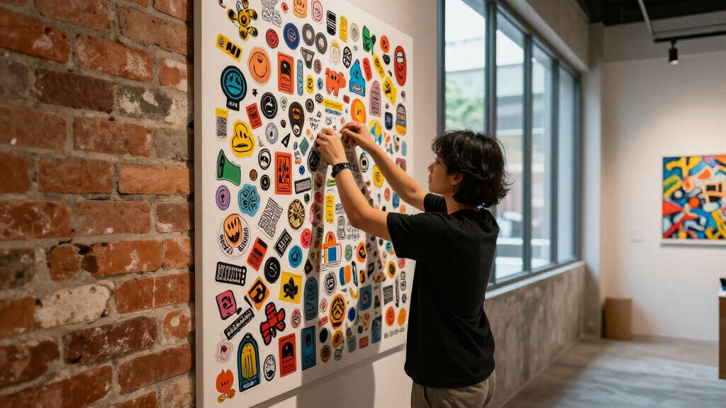 A Kuala Lumpur Gallery Gives Sticker Art Culture A Bigger Canvas - The Star