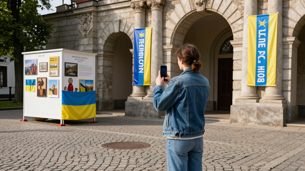 На «Золотих Воротах» відкрили виставку до Дня Незалежності - Big Kyiv
