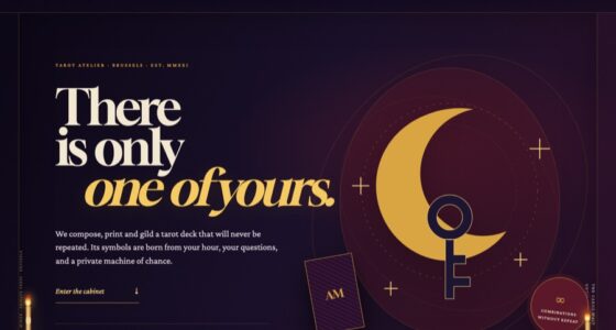 Arcana Minor — One Deck. One Fate. — Procedural SVG Composition (FABLE/175, room 45)